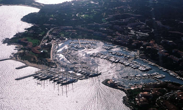 marina di porto Rotondo - Foto Aerea